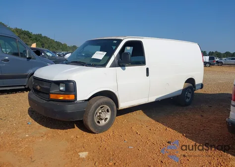 2011 Chevrolet Express 2500 Work Van z USA, uszkodzony, nr VIN 1GCWGFBA0B1114091